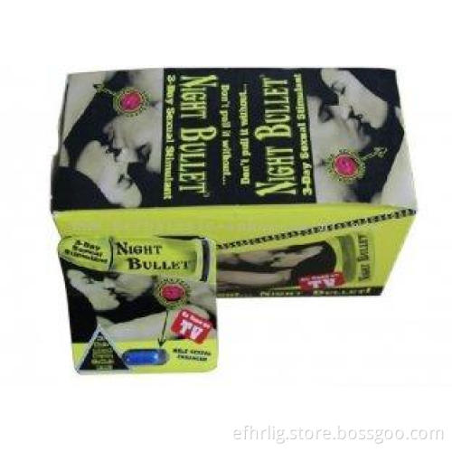 NIGHT BULLET Sexual Prolongs Performance Herbal Male Enhanc